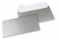 Envelopes de papel coloridos - Prateado, 110 x 220 mm | Envelopesonline.pt