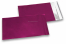 Envelopes coloridos de película metalizada mate - Vermelho Burgundy 114 x 162 mm | Envelopesonline.pt
