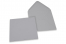 Envelopes cartões de felicitações - Cinzento, 155 x 155 mm | Envelopesonline.pt