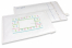Envelopes de bolhas brancos da Páscoa - cores pastel | Envelopesonline.pt