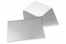 Envelopes de cartões de felicitações coloridos - Prateado, 162 x 229 mm | Envelopesonline.pt