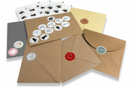 Selos para envelope de casamento - vários | Envelopesonline.pt