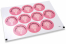 Selos para envelope de comunh&atilde;o - meine erstkommunion cruz cor-de-rosa | Envelopesonline.pt
