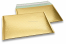 Envelopes almofadados de plástico metalizado ECO - dourado 235 x 325 mm | Envelopesonline.pt