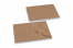 Envelopes com fecho de corda e arruela - 114 x 162 mm, castanho | Envelopesonline.pt