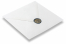 Selos de cera - Flor-de-lis azul escuro em envelope | Envelopesonline.pt
