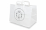 Sacos de papel para take-away - branco + lanches | Envelopesonline.pt