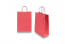 Sacos de papel com alças torcidas - vermelho, 220 x 100 x 310 mm, 90 gr | Envelopesonline.pt