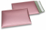 Envelopes de bolhas de plástico metalizado mate ECO - rosa dourado 180 x 250 mm | Envelopesonline.pt