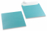 Envelopes madrepérola coloridos azul bebé - 170 x 170 mm | Envelopesonline.pt