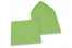 Envelopes de cartões de felicitações coloridos - Verde maçã, 155 x 155 mm | Envelopesonline.pt