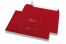Envelopes de Natal coloridos - Vermelho, com decoração de Natal | Envelopesonline.pt