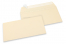 Envelopes de papel coloridos - Branco marfim, 110 x 220 mm | Envelopesonline.pt