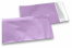 Envelopes coloridos de película metalizada mate - Lilás 114 x 162 mm | Envelopesonline.pt