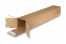 Tubos postais quadrado com fecho de vedação - 860 x 140 x 140 mm | Envelopesonline.pt
