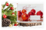 Envelopes de Natal almofadados, branco + bolas de Natal | Envelopesonline.pt