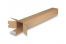 Tubos postais quadrado com fecho de vedação - 715 x 105 x 105 mm | Envelopesonline.pt
