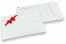 Envelopes de Natal de bolhas brancos | Envelopesonline.pt