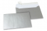 Envelopes de papel coloridos - Prateado, 114 x 162 mm | Envelopesonline.pt