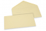  Envelopes de cartões de felicitações coloridos - Camelo, 110 x 220 mm | Envelopesonline.pt