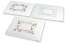 Envelopes almofadados brancos da Páscoa | Envelopesonline.pt