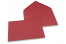 Envelopes de cartões de felicitações coloridos - Vermelho escuro, 162 x 229 mm | Envelopesonline.pt