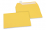 Envelopes de papel coloridos - Amarelo botão-de-ouro, 114 x 162 mm | Envelopesonline.pt