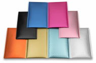 Envelopes almofadados de plástico metalizado mate ECO | Envelopesonline.pt