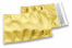 Envelopes de folha metalizada coloridos - Dourado 114 x 162 mm | Envelopesonline.pt