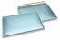 Envelopes almofadados de plástico metalizado mate ECO - azul gelo 235 x 325 mm | Envelopesonline.pt