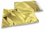 Envelopes de folha metalizada coloridos - Dourado 229 x 324 mm | Envelopesonline.pt