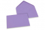  Envelopes de cartões de felicitações coloridos - Púrpura, 125 x 175 mm | Envelopesonline.pt