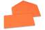 Envelopes de cartões de felicitações coloridos - Cor de laranja, 110 x 220 mm | Envelopesonline.pt