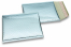 Envelopes de bolhas de plástico metalizado ECO - azul gelo 180 x 250 mm | Envelopesonline.pt