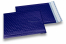 Envelopes almofadados metalizados de alto brilho, azul | Envelopesonline.pt