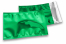 Envelopes coloridos de folha metalizada - Verde 114 x 162 mm | Envelopesonline.pt