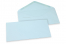 Envelopes de cartões de felicitações coloridos - Azul claro, 110 x 220 mm | Envelopesonline.pt