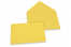  Envelopes de cartões de felicitações coloridos - Amarelo açafrão, 114 x 162 mm | Envelopesonline.pt