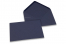  Envelopes de cartões de felicitações coloridos - Azul escuro, 125 x 175 mm | Envelopesonline.pt