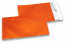 Envelope colorido de película metalizada mate - Cor de laranja 114 x 162 mm | Envelopesonline.pt