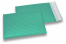 Envelopes almofadados metalizados de alto brilho, azul casca de ovo | Envelopesonline.pt