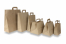 Sacos de papel com alças dobradas - castanho, 6 tamanhos  | Envelopesonline.pt