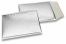 Envelopes de bolhas de plástico metalizado ECO - prateado 180 x 250 mm | Envelopesonline.pt