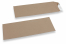 Envelope retangulares, castanho - 125 x 324 mm | Envelopesonline.pt