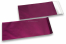 Envelopes coloridos de película metalizada mate - Vermelho Burgundy 110 x 220 mm | Envelopesonline.pt
