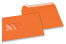 Cor de laranja, envelopes coloridos com janela, 162 x 229 mm (A5), janela à esquerda, formato da janela 45 x 90 mm, posição da janela a 20 mm da esquerda / 60 mm de baixo, fecho adesivo, papel colorido 120 gramas | Envelopesonline.pt
