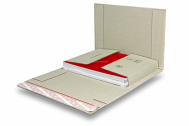 Embalagem para livro Variofix em papel de erva