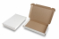 Caixas de transporte dobráveis - branco | Envelopesonline.pt
