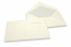 Envelopes de papel feito à mão - gomada pontiaguda, com forro | Envelopesonline.pt