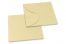 Envelopes estilo bolsa - Champanhe | Envelopesonline.pt